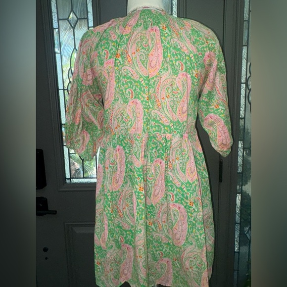BA&SH Odeon Paisley Print Robe Tunic Dress Size XS
Bash, Ulla Johnson - Picture 7 of 12